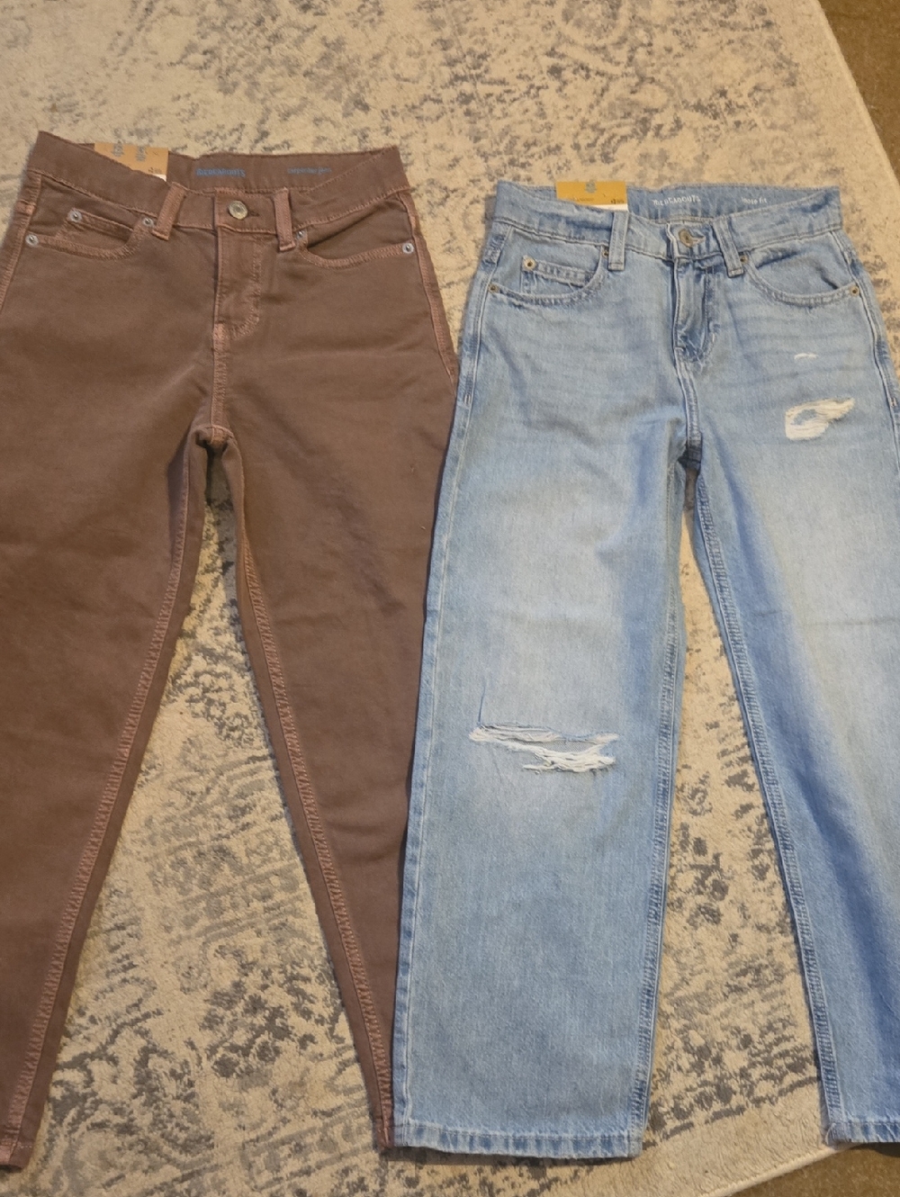 Boys Loose Carpenter Jeans Size 8 - Pack of 2